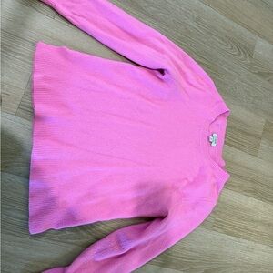 Pink J. Crew Long Sleeve Sweater